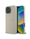 Guess GUHMP16XPGHSMME iPhone 16 Pro Max 6.9" beige hardcase Grained Ring MagSafe - !IMPORTED - Guess