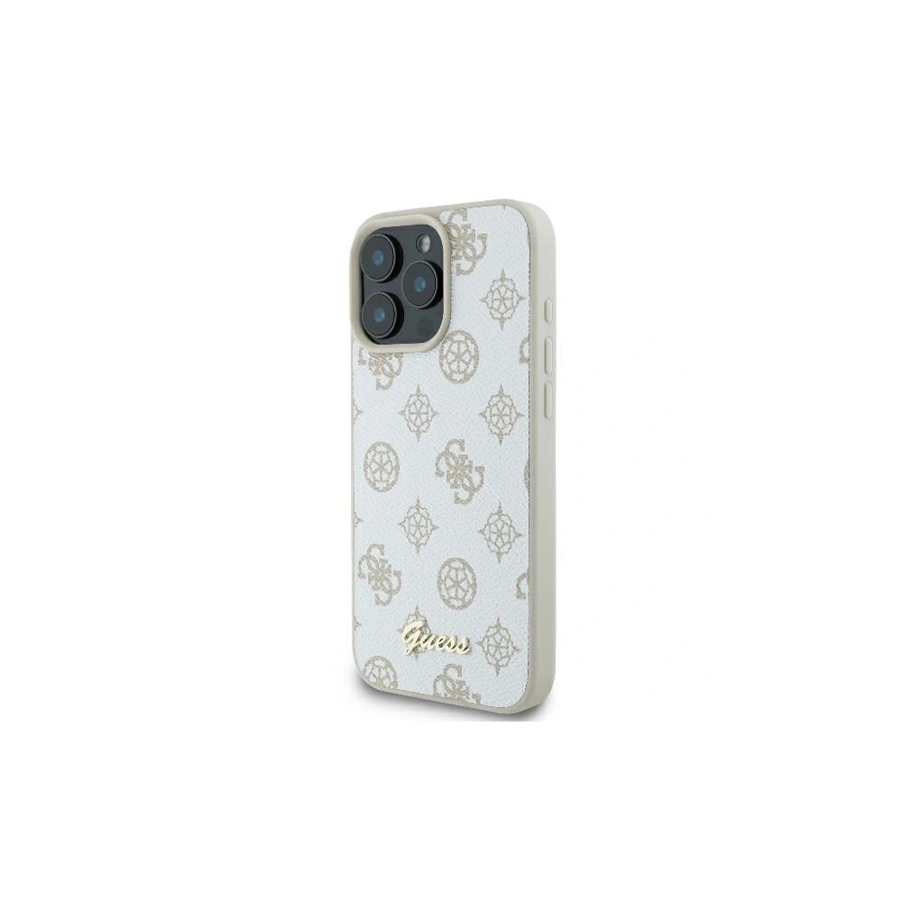 Hurtownia GSM - Etui Guess GUHMP16XPGPYSH Apple iPhone 16 Pro Max hardcase Peony Script Logo MagSafe biały - GUE3582 - {ean13} - Hurt