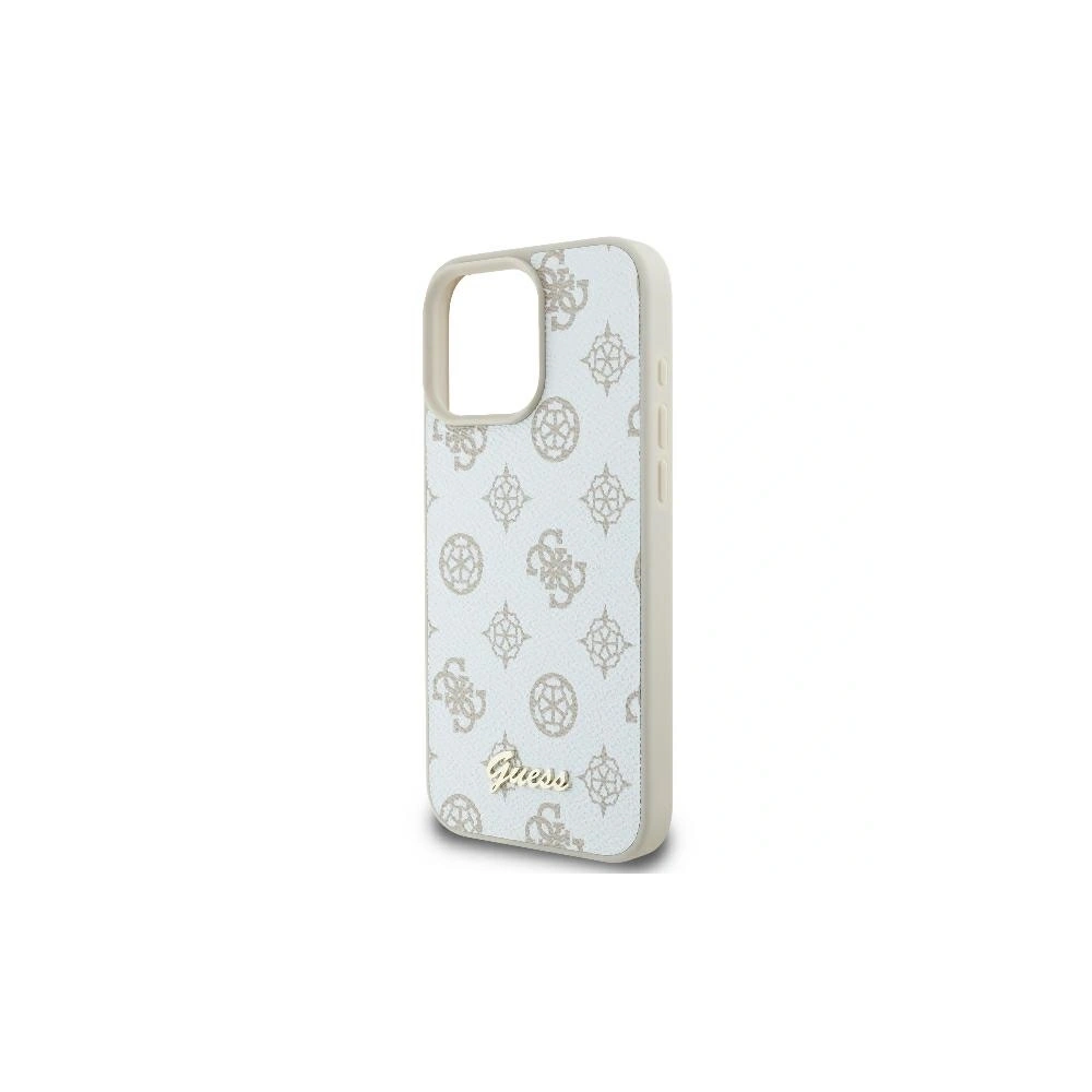 Hurtownia GSM - Etui Guess GUHMP16XPGPYSH Apple iPhone 16 Pro Max hardcase Peony Script Logo MagSafe biały - GUE3582 - {ean13} - Hurt