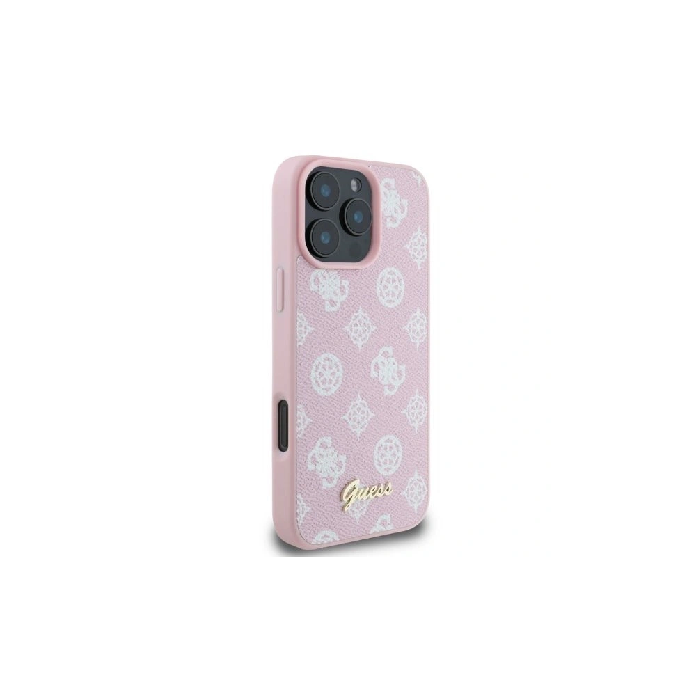 Hurtownia GSM - Případ Guess GUHMP16XPGPYSP Apple iPhone 16 Pro Max hardcase Peony Script MagSafe růžový - GUE3584 - {ean13} - Hurt
