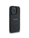 Wholesale Case Guess GUHMP16XPSAPSMEK Apple iPhone 16 Pro Max hardcase Saffiano Peony Classic Logo MagSafe black - GUE3588 - {ean13} - Hurt