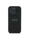 Hurtownia GSM - Případ Guess GUHMP16XPSAPSMEK Apple iPhone 16 Pro Max hardcase Saffiano Peony Classic Logo MagSafe černý - GUE3588 - {ean13} - Hurt