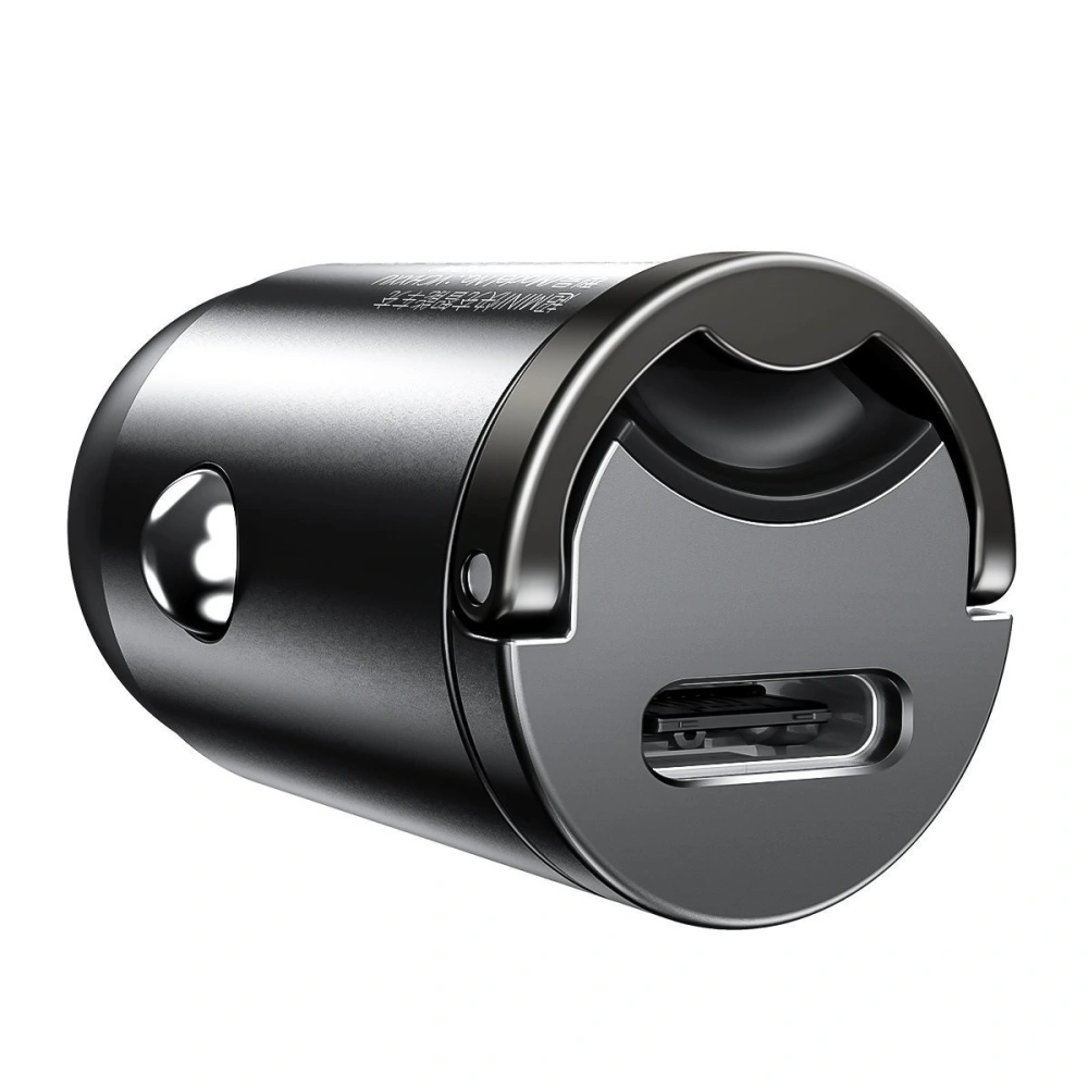 Wholesale Baseus Tiny Star Mini PPS Car Charge Type-C Port 30W Gray - BSU962GRY - {ean13} - Hurt