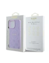 Hurtownia GSM - Caz Guess GUHMP16XPSAPSMEU Apple iPhone 16 Pro Max hardcase Saffiano Peony Classic Logo MagSafe violet - GUE3590 - {ean13} - Hurt