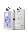 Hurtownia GSM - Případ Karl Lagerfeld KLHMP15LSCMKCRHU Apple iPhone 15 Pro tvrdý obal silikonový Karl&Choupette Heads Ring MagSafe fialový - KLD2145 - {ean13} - Hurt