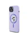 Hurtownia GSM - Caz Karl Lagerfeld KLHMP15SSCMKCRHU Apple iPhone 15 hardcase Silicon Karl&Choupette Heads Ring MagSafe mov - KLD2146 - {ean13} - Hurt
