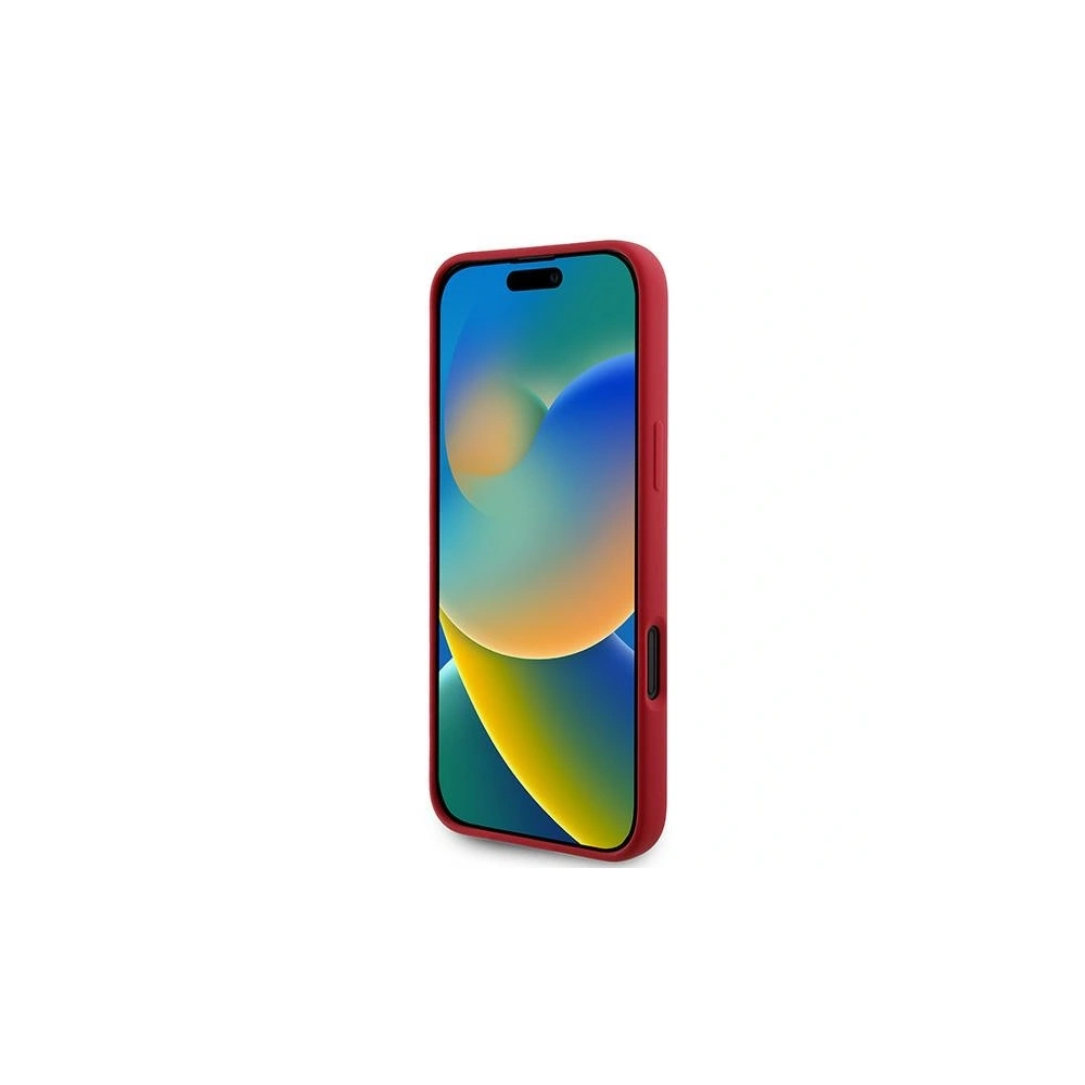 Hurtownia GSM - Eset Karl Lagerfeld KLHMP16MSCMKCRHR Apple iPhone 16 Plus keménytok Szilikon Karl&Choupette Fejek Gyűrű MagSafe piros - KLD2157 - {ean13} - Hurt