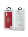 Hurtownia GSM - Eset Karl Lagerfeld KLHMP16MSCMKCRHR Apple iPhone 16 Plus keménytok Szilikon Karl&Choupette Fejek Gyűrű MagSafe piros - KLD2157 - {ean13} - Hurt