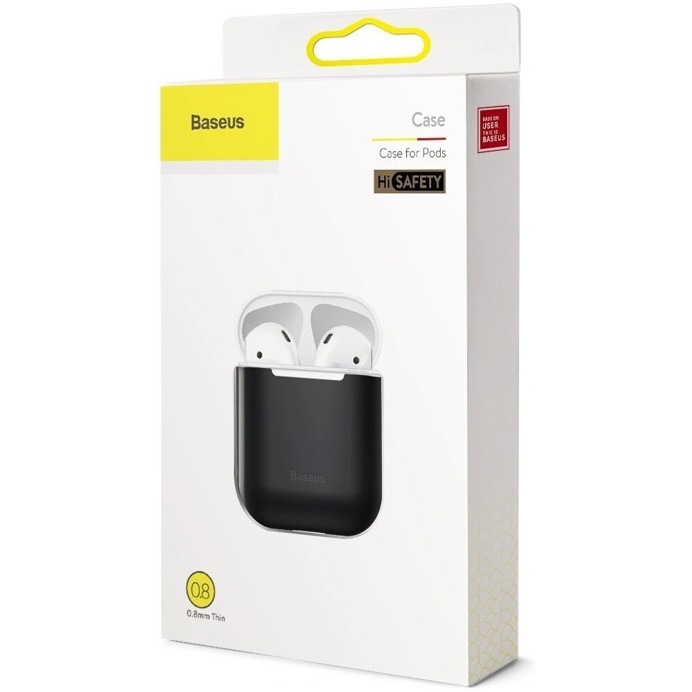 Hurtownia GSM - Etui de protecție Baseus Ultrathin pentru căști Apple AirPods (negru) - BSU963BLK - {ean13} - Hurt