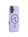 Hurtownia GSM - Etui Karl Lagerfeld KLHMP16MSCMKCRHU Apple iPhone 16 Plus hardcase Silicone Karl&Choupette Heads Ring MagSafe fioletowy - KLD2158 - {ean13} - Hurt