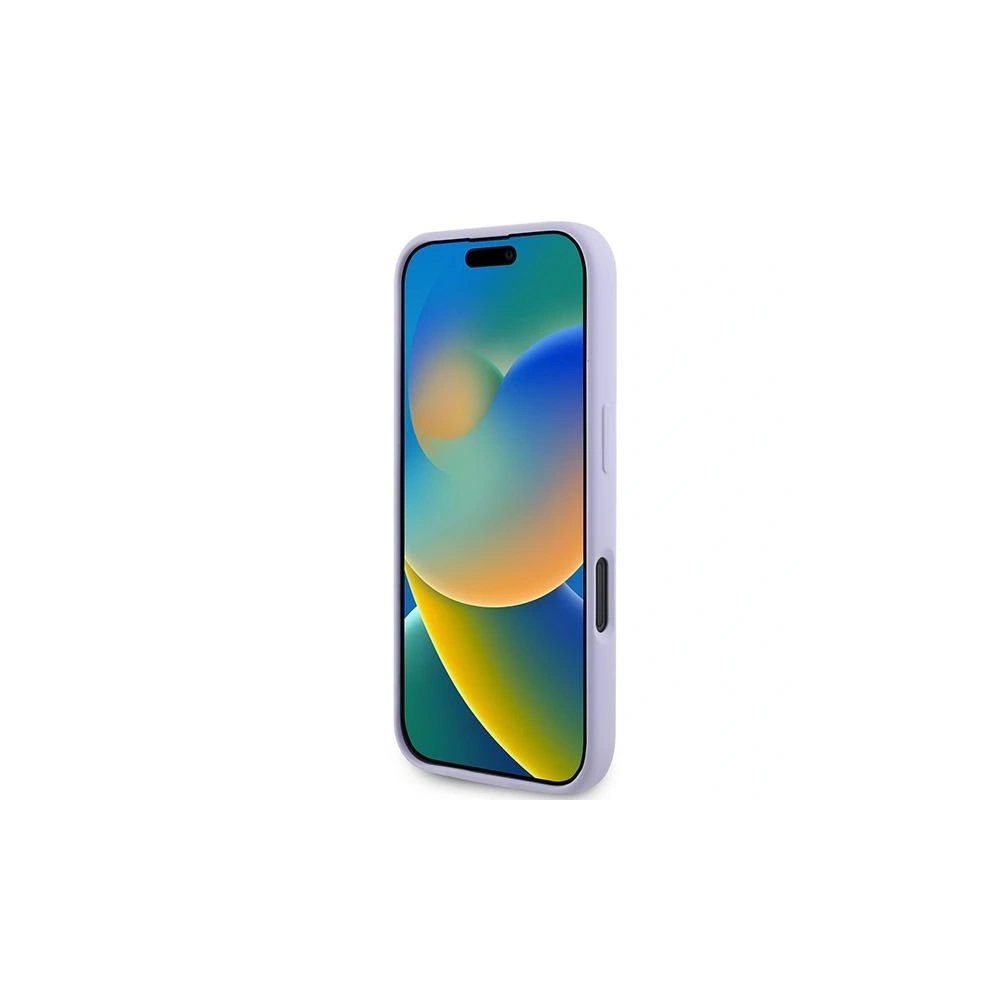 Hurtownia GSM - Eset Karl Lagerfeld KLHMP16MSCMKCRHU Apple iPhone 16 Plus keménytok Szilikon Karl&Choupette Fejek Gyűrű MagSafe lila - KLD2158 - {ean13} - Hurt
