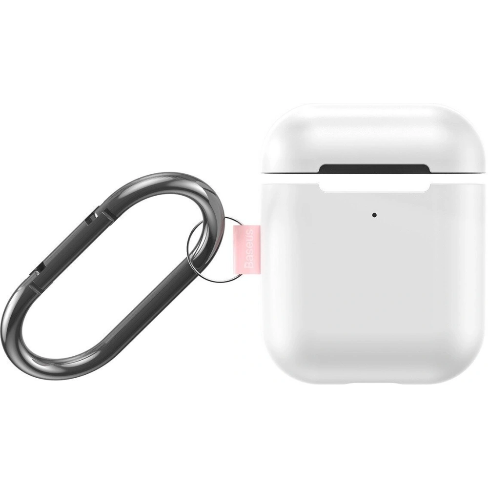Wholesale Baseus Let's Go TPU Case for Apple AirPods White - BSU964WHT - {ean13} - Hurt