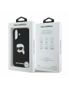 Etui Karl Lagerfeld KLHMP16SSKHPPLK Apple iPhone 16 hardcase silikonový potah Karl Head Print MagSafe černý - iPhone 16 - Karl Lagerfeld