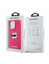 Hurtownia GSM - Caz Karl Lagerfeld KLHMP16XSCHPPLF hardcase pentru Apple iPhone 16 Pro Max, silicone cu imprimeu Choupette Head, MagSafe fuchsia - KLD2166 - {ean13} - Hurt