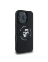 Hurtownia GSM - Caz Karl Lagerfeld KLHMP16XSCMKCRHK Apple iPhone 16 Pro Max hardcase Silicon Karl&Choupette Heads Ring MagSafe negru - KLD2168 - {ean13} - Hurt