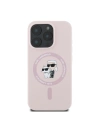 Hurtownia GSM - Caz Karl Lagerfeld KLHMP16XSCMKCRHP Apple iPhone 16 Pro Max hardcase Silicon Karl&Choupette Heads Ring MagSafe roz - KLD2169 - {ean13} - Hurt