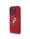 Hurtownia GSM - Fall Karl Lagerfeld KLHMP16XSCMKCRHR Apple iPhone 16 Pro Max Hartschale Silikon Karl&Choupette Heads Ring MagSafe rot - KLD21670 - {ean13} - Hurt