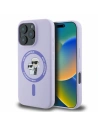 Wholesale Case Karl Lagerfeld KLHMP16XSCMKCRHU Apple iPhone 16 Pro Max hardcase Silicone Karl&Choupette Heads Ring MagSafe purple - KLD21671 - {ean13} - Hurt