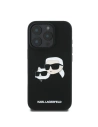 Hurtownia GSM - Caz Karl Lagerfeld KLHMP16XSKCHPPLK Apple iPhone 16 Pro Max hardcase Siliconă Imprimare cu Două Capete MagSafe negru - KLD21672 - {ean13} - Hurt