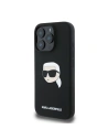 Hurtownia GSM - Pouzdro Karl Lagerfeld KLHMP16XSKHPPLK pro Apple iPhone 16 Pro Max tvrdé silikonové pouzdro s potiskem Karl Head MagSafe černé - KLD21674 - {ean13} - Hurt