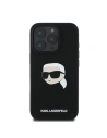 Hurtownia GSM - Pouzdro Karl Lagerfeld KLHMP16XSKHPPLK pro Apple iPhone 16 Pro Max tvrdé silikonové pouzdro s potiskem Karl Head MagSafe černé - KLD21674 - {ean13} - Hurt