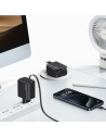 Hurtownia GSM - USAMS USB-C Fali Töltő + kihúzható USB-C PD+QC 20W Gan Gyors Töltés fehér YC Sorozat - USA1170 - {ean13} - Hurt