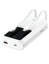 Hurtownia GSM - Bancă de putere USAMS cu cabluri integrate USB-C + Lightning 30000mAh 20W PD+QC 3.0 Încărcare rapidă Seria X-chel neagră - USA1175 - {ean13} - Hurt