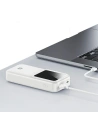 Hurtownia GSM - Bancă de putere USAMS cu cabluri integrate USB-C + Lightning 30000mAh 20W PD+QC 3.0 Încărcare rapidă Seria X-chel neagră - USA1175 - {ean13} - Hurt
