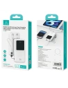 Hurtownia GSM - Bancă de putere USAMS cu cabluri integrate USB-C + Lightning 30000mAh 20W PD+QC 3.0 Încărcare rapidă Seria X-chel neagră - USA1175 - {ean13} - Hurt