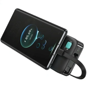 Hurtownia GSM - USAMS Powerbank + ausziehbares USB-C-Kabel 10000 mAh PD 20W Schnellladung XY-Serie lila - USA1177 - {ean13} - Hurt