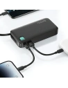 Hurtownia GSM - USAMS Power Bank + retractovatelný USB-C kabel 10000 mAh PD 20W rychlé nabíjení XY série fialový - USA1177 - {ean13} - Hurt