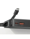 Hurtownia GSM - Baterie externă USAMS + cablu USB-C retractabil 10000 mAh PD 20W Încărcare rapidă seria XY mov - USA1177 - {ean13} - Hurt