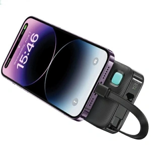 Hurtownia GSM - USAMS Powerbank + ausziehbares Lightning-Kabel 10000 mAh PD 20W Schnellladung XY-Serie weiß - USA1178 - {ean13} - Hurt