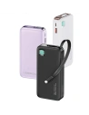 Hurtownia GSM - USAMS Powerbank + ausziehbares Lightning-Kabel 10000 mAh PD 20W Schnellladung XY-Serie schwarz - USA1179 - {ean13} - Hurt