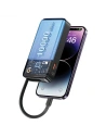 Hurtownia GSM - USAMS Powerbank + ausziehbares Lightning-Kabel 10000 mAh PD 20W Schnellladung XY-Serie schwarz - USA1179 - {ean13} - Hurt