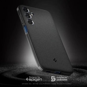 Wholesale Case Spigen Essential Sandblast Samsung Galaxy M35 5G Matte Black - SPN16340 - {ean13} - Hurt