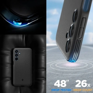 Hurtownia GSM - Eset Spigen Essential Sandblast Samsung Galaxy M35 5G Matt Fekete - SPN16340 - {ean13} - Hurt