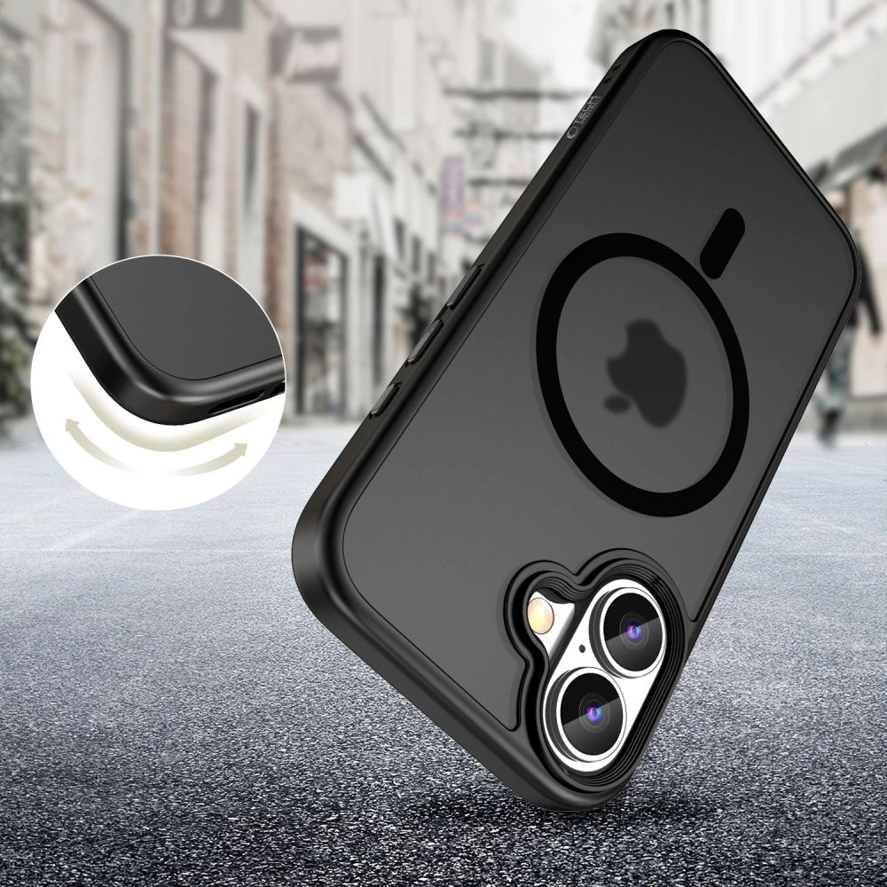 Hurtownia GSM - Případ Tech-Protect MagMat MagSafe Apple iPhone 16 Plus matně černý - THP3094 - {ean13} - Hurt