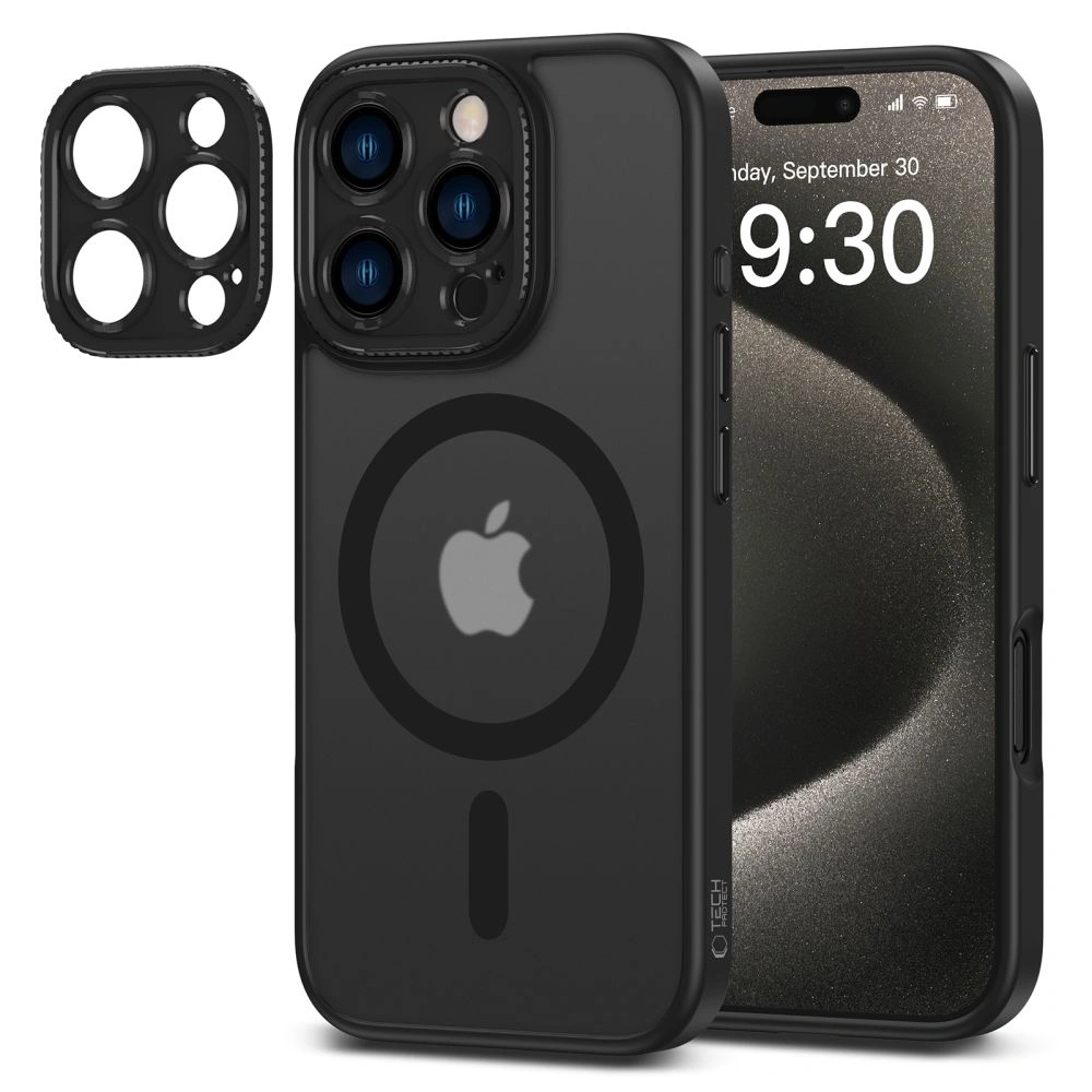Hurtownia GSM - Fall Tech-Protect MagCam MagSafe Apple iPhone 16 Pro Max Matt Schwarz - THP3102 - {ean13} - Hurt