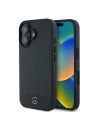 Fall Mercedes MEHCP16MARMBK Apple iPhone 16 Plus Hartschale Leder Urban schwarz - iPhone 16 Plus - Karl Lagerfeld