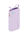 USAMS Powerbank + ausziehbares Lightning-Kabel 10000 mAh PD 20W Schnellladung XY-Serie lila - Powerbanki - Usams