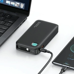 Hurtownia GSM - USAMS Powerbank + ausziehbares Lightning-Kabel 10000 mAh PD 20W Schnellladung XY-Serie lila - USA1180 - {ean13} - Hurt