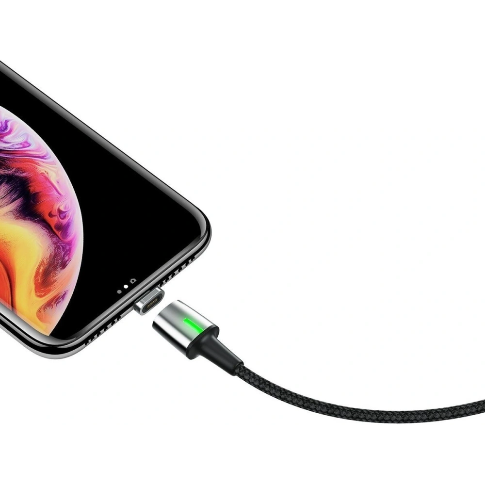 Hurtownia GSM - Kabel magnetyczny Baseus Zinc Kit micro USB / USB-C / Lightning 1.5/2A 2m (czarny) - BSU972BLK - {ean13} - Hurt