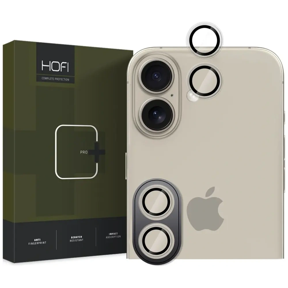Hurtownia GSM - Szkło na obiektyw aparatu Hofi Camring Pro+ Apple iPhone 16 / 16 Plus Clear - HOFI526 - {ean13} - Hurt