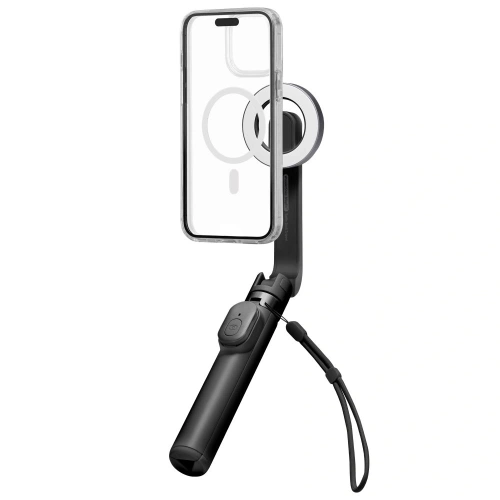 Kijek selfie Spigen S571W MagSafe Bluetooth Selfie Stick Tripod Black - Fotografia i filmowanie - Spigen