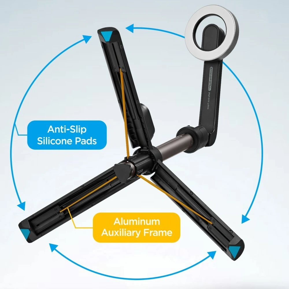 Wholesale Spigen S571W MagSafe Bluetooth Selfie Stick Tripod Black - SPN16341 - {ean13} - Hurt