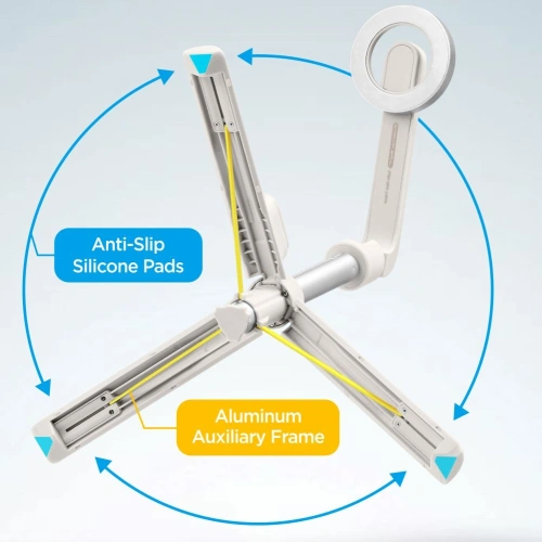 Kijek selfie Spigen S571W MagSafe Bluetooth Selfie Stick Tripod Dune Beige - Fotografia i filmowanie - Spigen