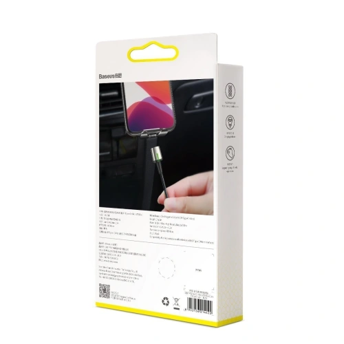 Kabel magnetyczny Baseus Zinc Kit micro USB / USB-C / Lightning 1.5/2A 2m (czarny)