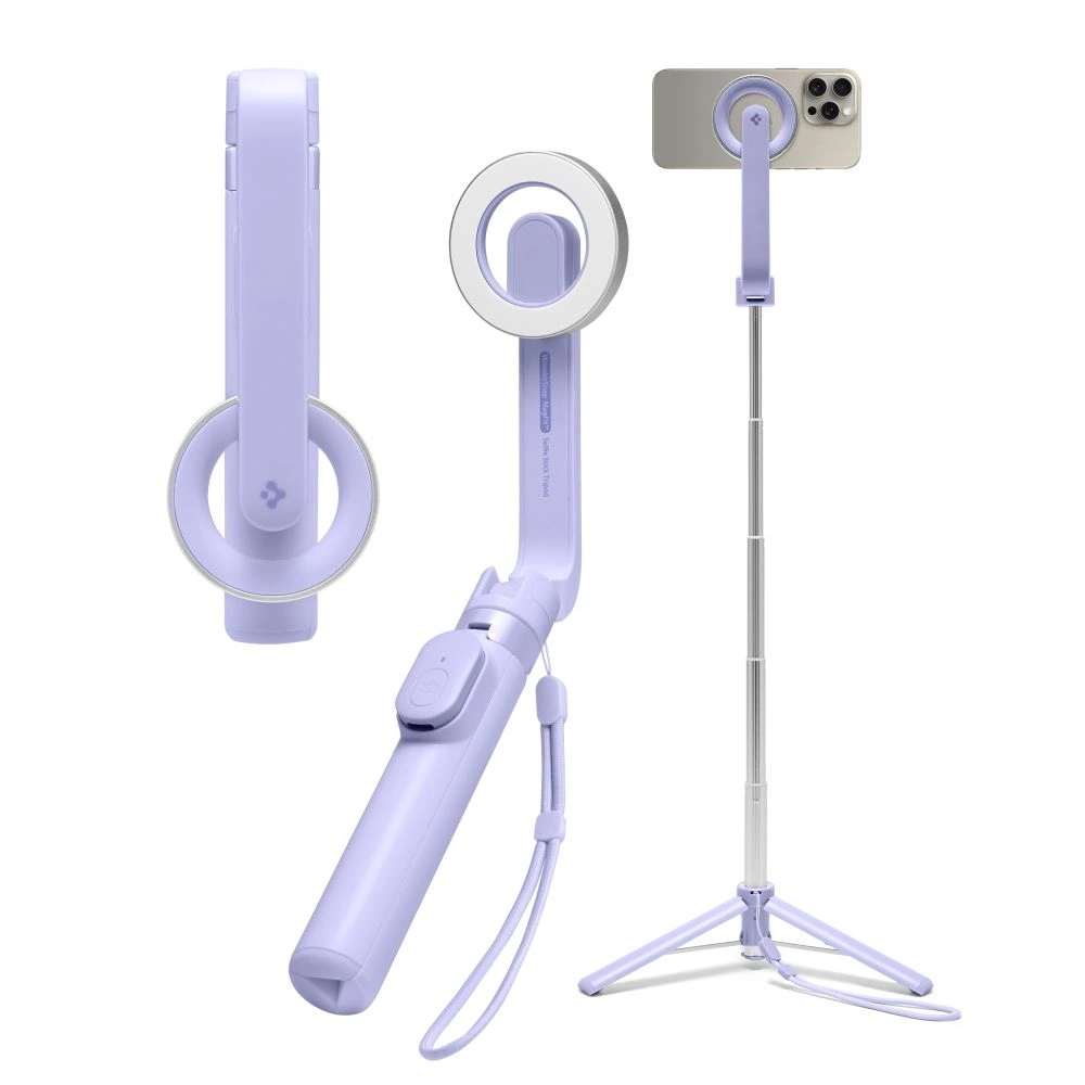 Hurtownia GSM - Spigen S571W MagSafe Bluetooth Szelfi Bot Állvány Levendula - SPN16343 - {ean13} - Hurt