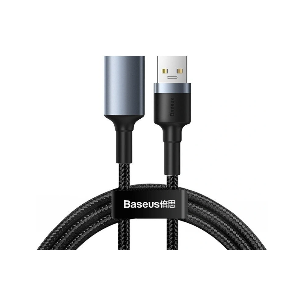 Hurtownia GSM - Kabel przedłużający USB 3.0 Baseus Cafule, 2A, 1m (czarno-szary) - BSU973BLKGRY - {ean13} - Hurt